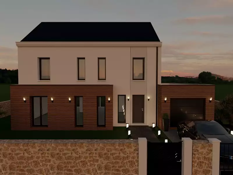Maison neuve, 100 m² - Guérard (77580)