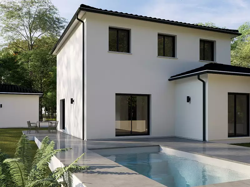 Maison neuve, 130 m² - Pessac (33600)
