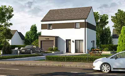Maison neuve, 73 m²
