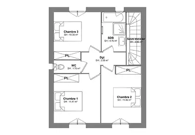 Maison neuve, 95 m²