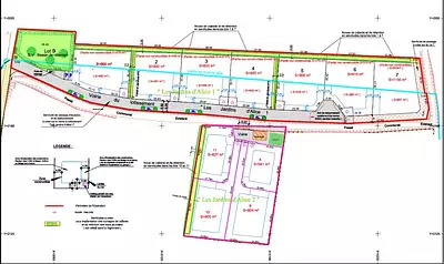 Terrain à bâtir, 900 m²
