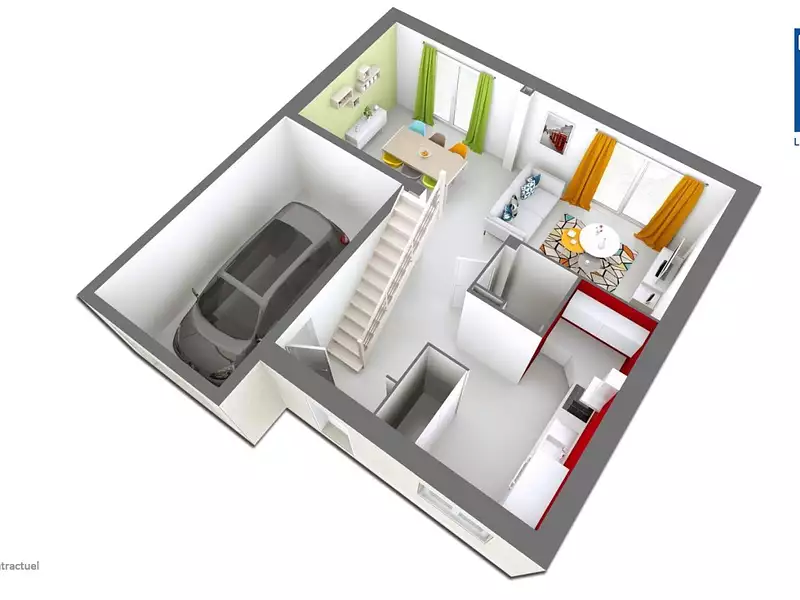 Maison neuve, 108 m² - Vigneux-sur-Seine (91270)