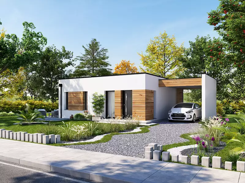 Maison neuve, 65,37 m² - Nemours (77140)