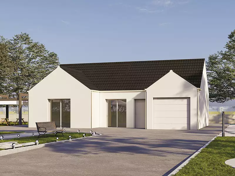 Maison neuve, 93 m² - Guérande (44350)
