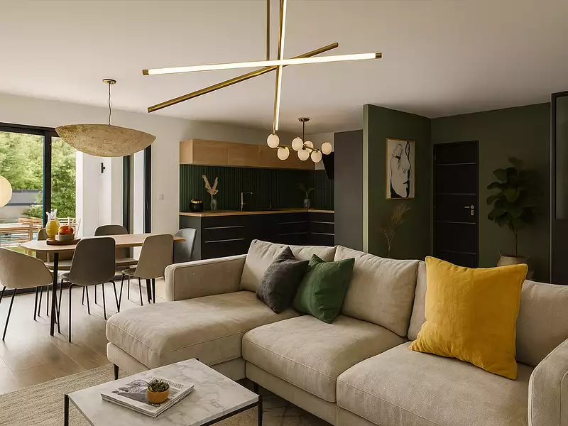 Maison neuve, 90 m² - Bévenais (38690)