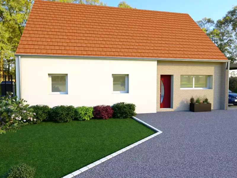 Maison neuve, 94 m² - Teloché (72220)