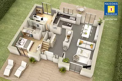 Maison neuve, 125 m²