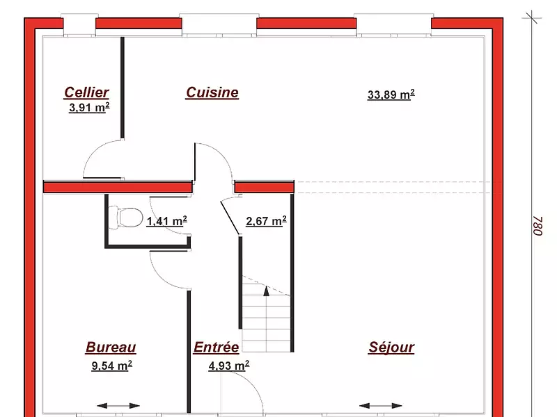 Maison neuve, 110 m² - Antony (92160)