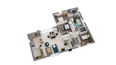 Maison neuve, 66 m²