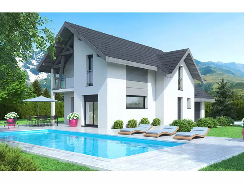 Maison neuve, 145 m² - Viry (74580)