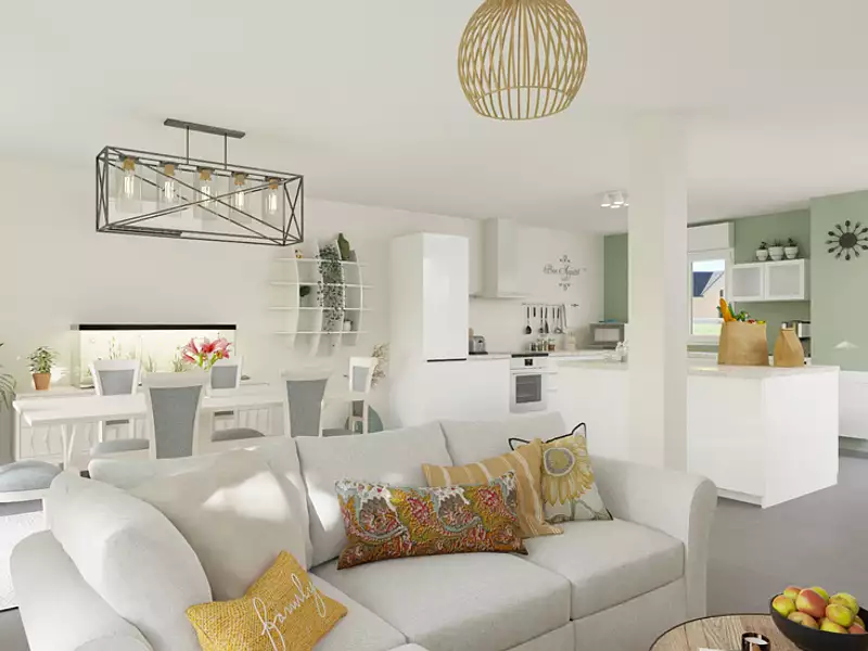 Maison neuve, 115 m² - Bennecourt (78270)