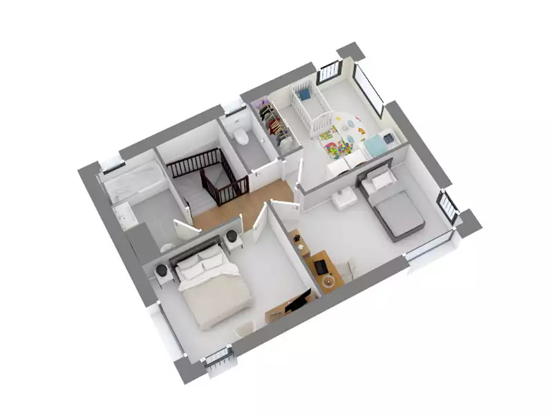 Maison neuve, 110 m² - Sainte-Foy-d'Aigrefeuille (31570)