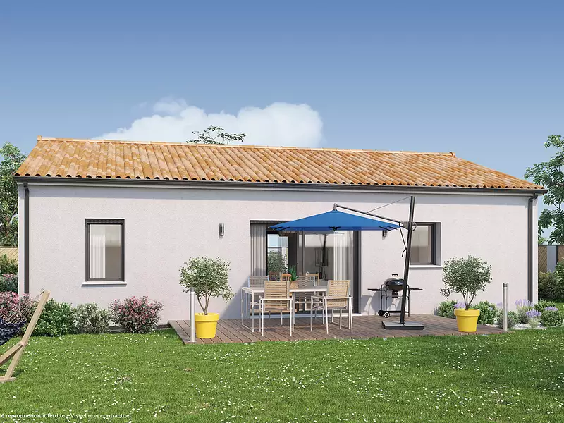 Maison neuve, 75 m² - Maransin (33230)