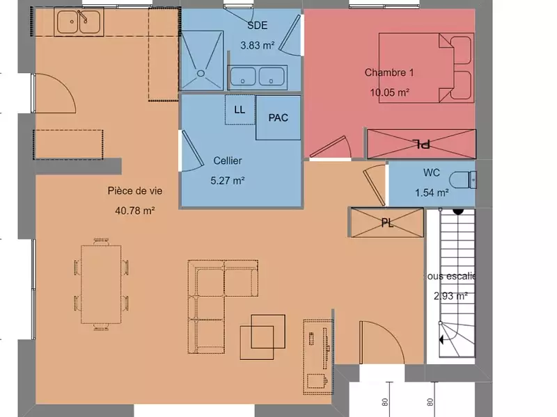 Maison neuve, 100 m² - L'Ile-d'Olonne (85340)