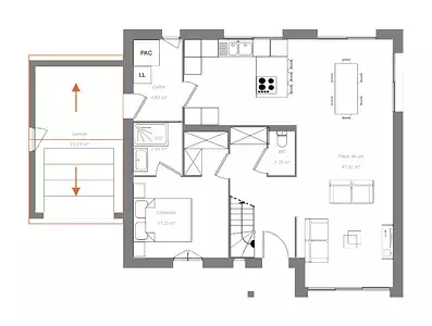 Maison neuve, 110 m²