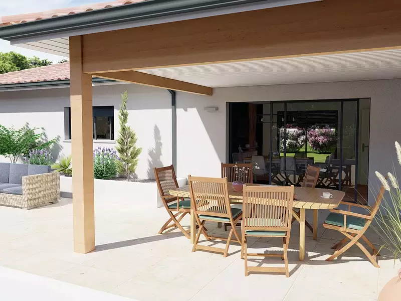 Maison neuve, 112 m² - Saint-Sever (40500)