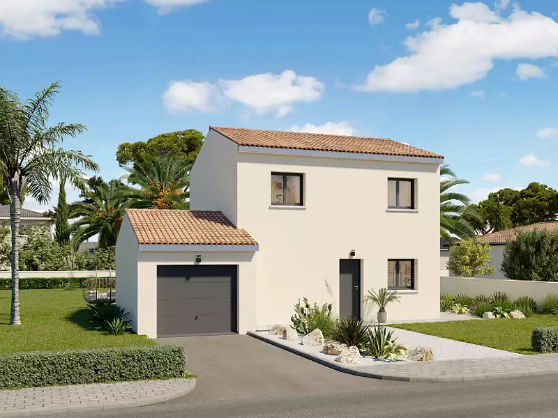 Maison neuve, 78 m² - Montagnac (34530)