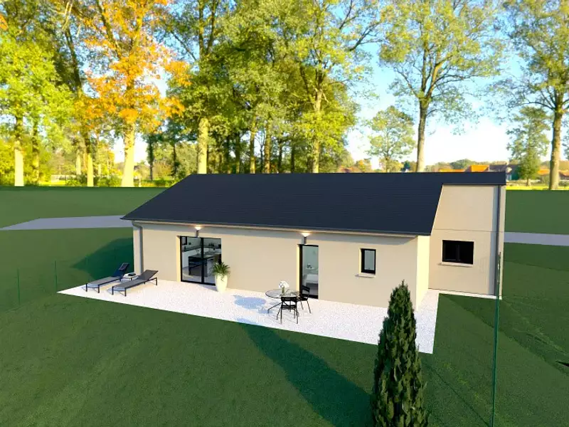 Maison neuve, 95 m² - Neffes (05000)