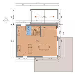 Maison neuve, 93 m²