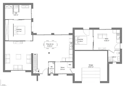 Maison neuve, 170 m²