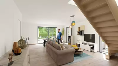 Maison neuve, 90 m²