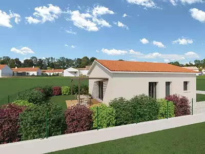 Maison neuve, 73 m²