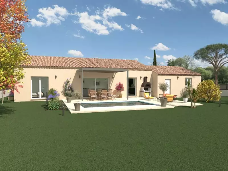 Maison neuve, 120 m² - Lauris (84360)