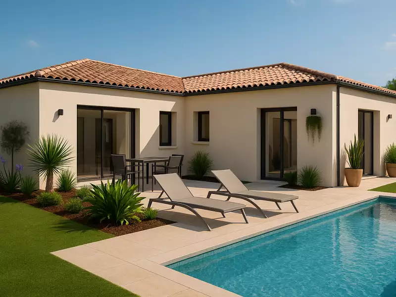 Maison neuve - Théza (66200)