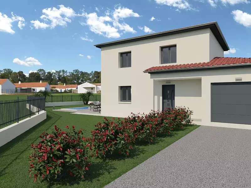 Maison neuve, 95 m² - Grézieu-la-Varenne (69290)