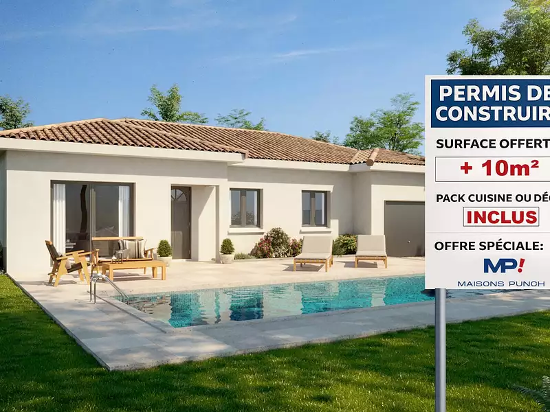 Maison neuve, 115 m² - Marclopt (42210)