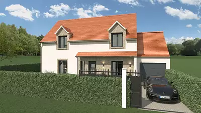 Terrain à bâtir, 400 m²