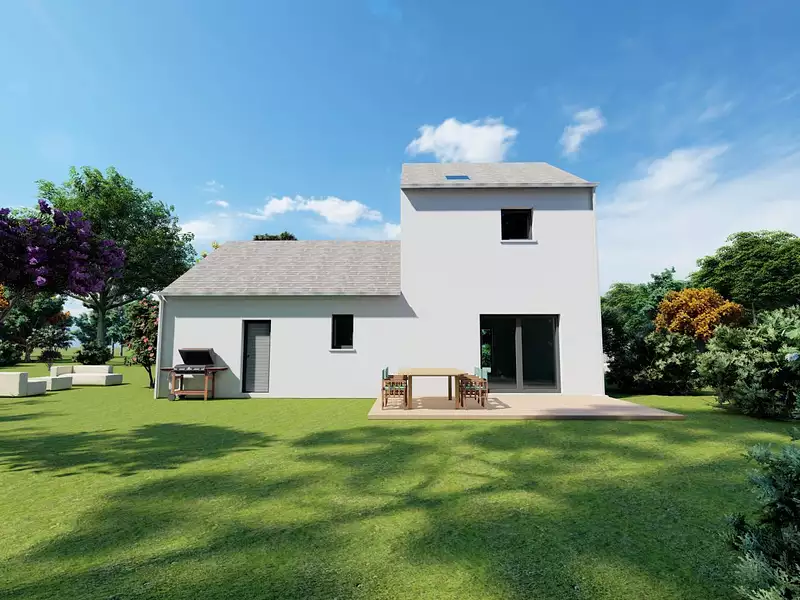 Maison neuve, 92 m² - Saint-Grégoire (35760)