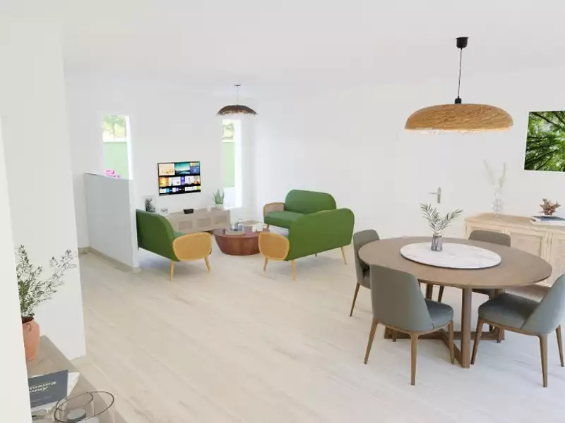 Maison neuve, 90 m² - Lagorce (07150)