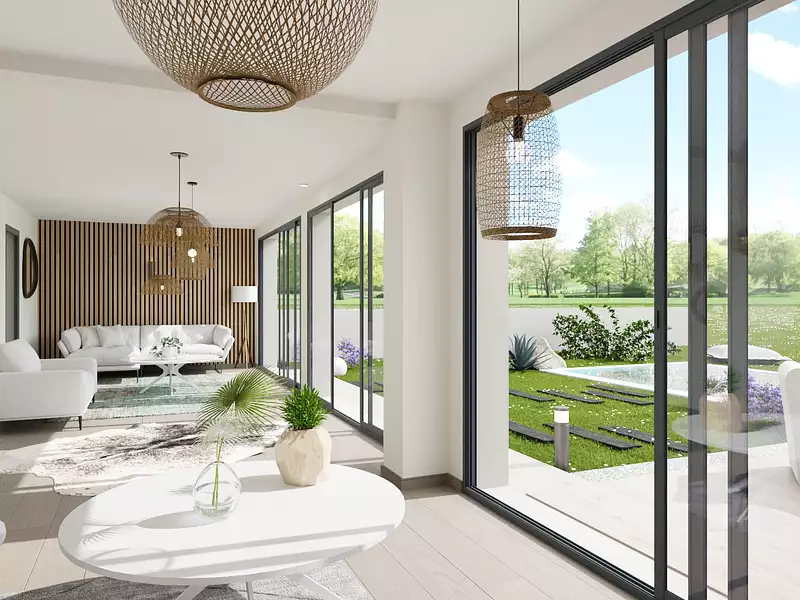 Maison neuve, 140 m² - Villette-d'Anthon (38280)