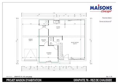Maison neuve, 99 m²