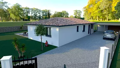 Maison neuve, 90 m²