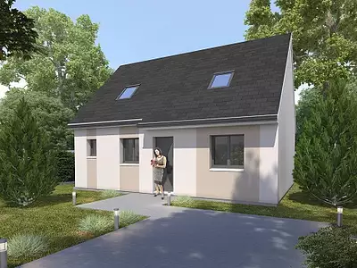 Maison neuve, 69,38 m²