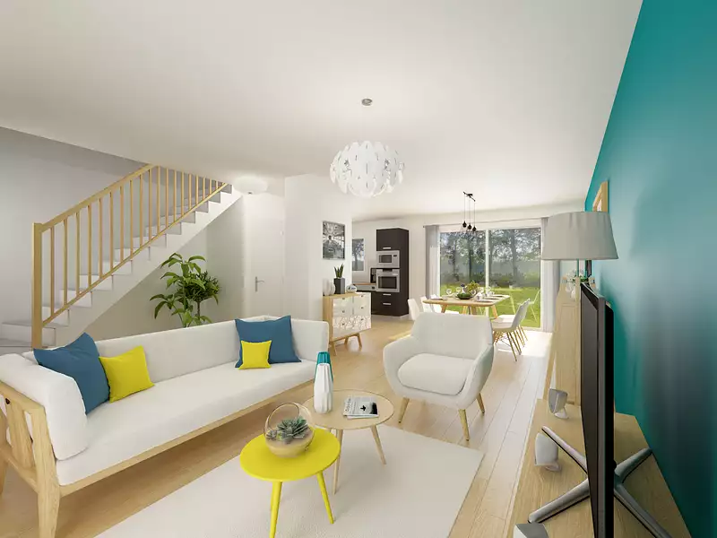 Maison neuve, 79 m² - Loches (37600)