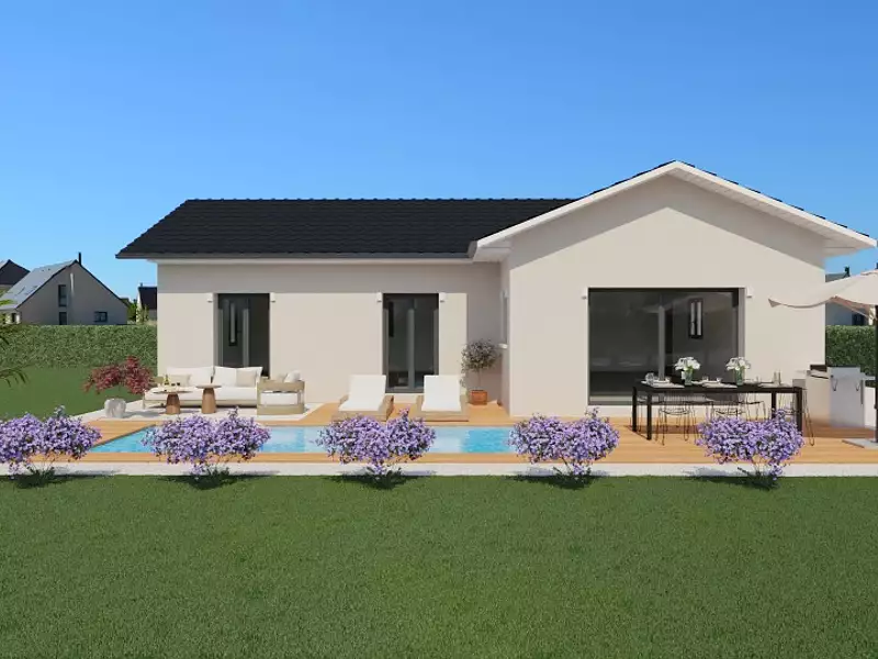 Maison neuve, 80 m² - Arvière-en-Valromey (01260)
