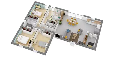 Maison neuve, 94 m²