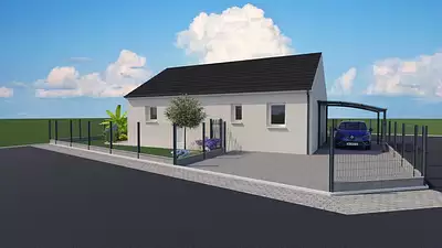 Maison neuve, 70 m²