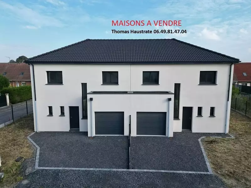 Maison neuve, 91 m² - Evin-Malmaison (62141)