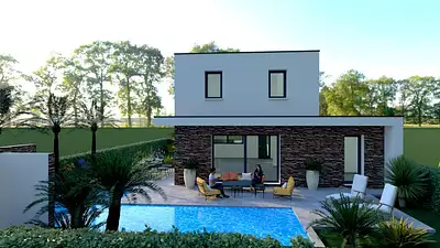 Maison neuve, 90 m²