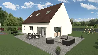 Maison neuve, 110,01 m²