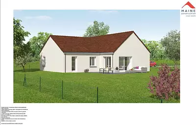 Maison neuve, 104 m²