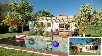 Maison neuve, 79 m²