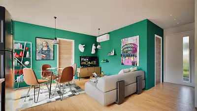 Maison neuve, 48,75 m²