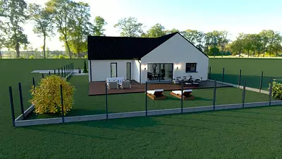 Maison neuve, 100 m²