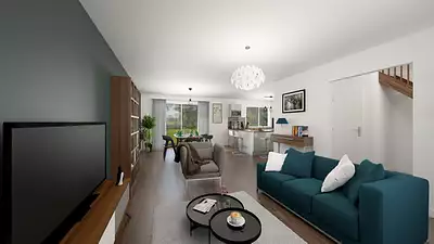 Maison neuve, 128,82 m²