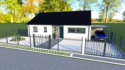 Maison neuve, 95 m²